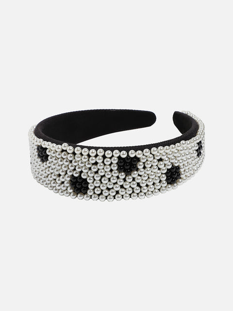Set of 2 Beaded Hairband