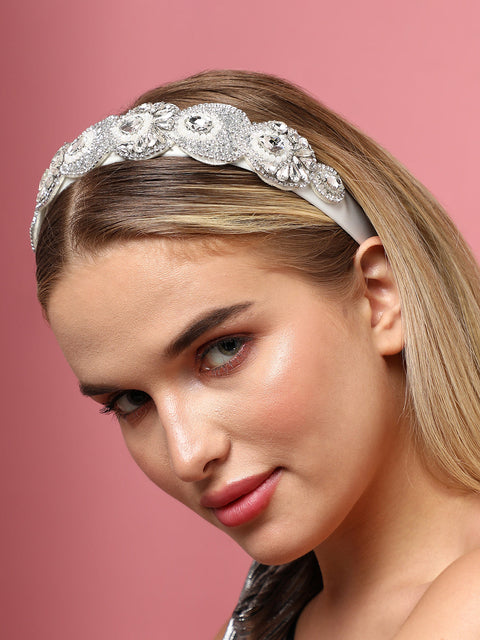 Elegant Adornments Set of 2 Embellished Hairband