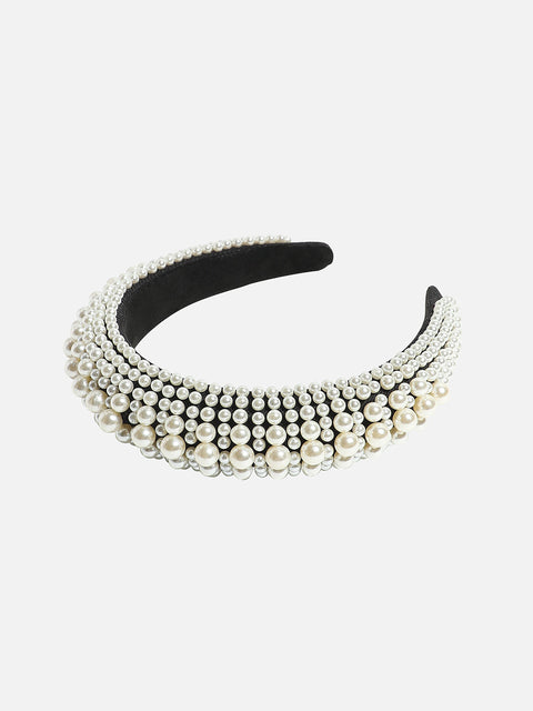 Fashion Maven Set of 2 Beaded Hairband