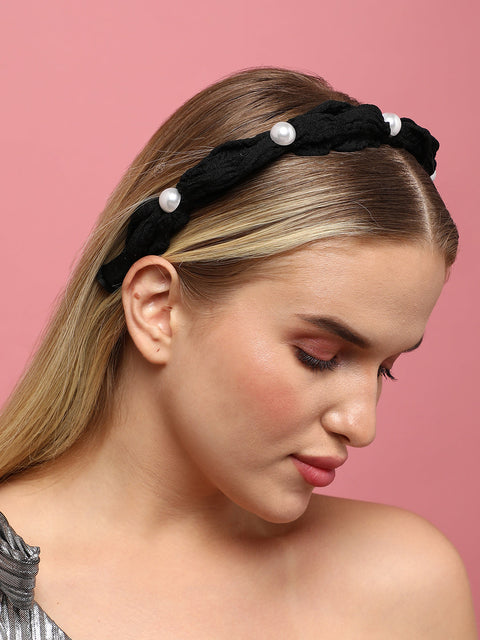 Fashionably Floral Set of 3 Embellished Hairband