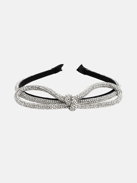 The Bijou Bow Hairband - Antique Gold-SOHIBD6120