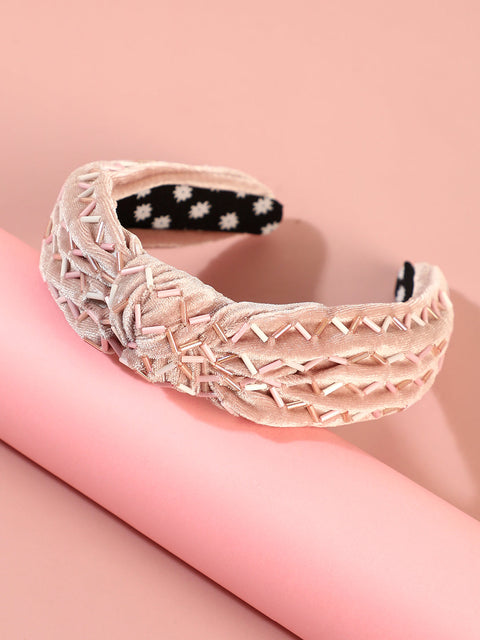 Beads Embellished Hairband
