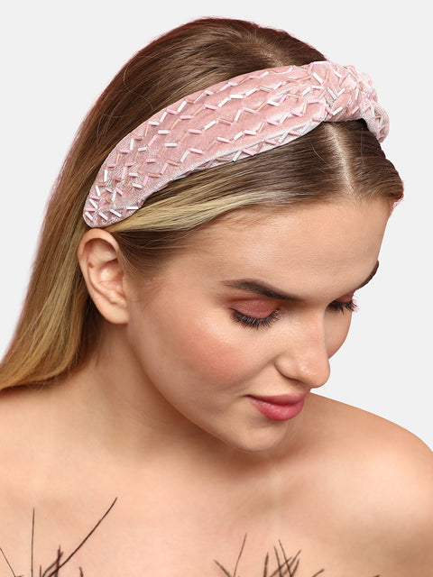 Beads Embellished Hairband