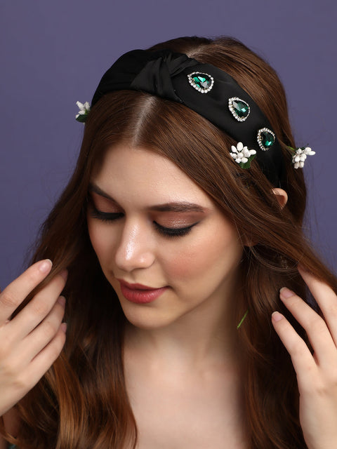 Embellished Fabric Hairband