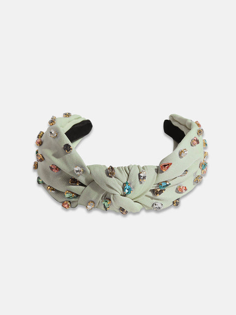 Embellished Crystal Stone Studded Hairband