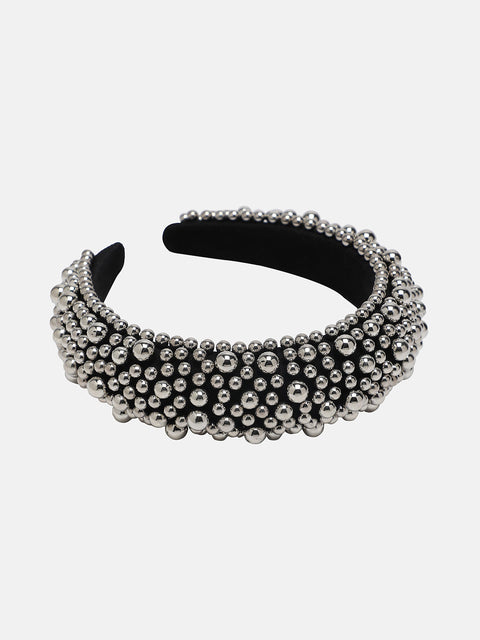Women's The Orb Hairband - Metallic Silver
