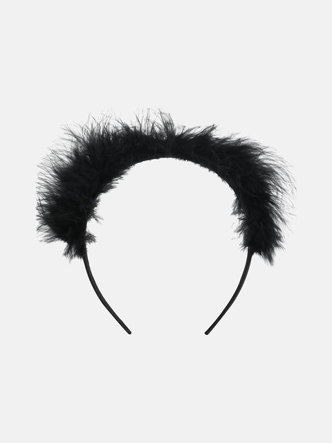 Women's The Gertrude Hairband - Midnight Black