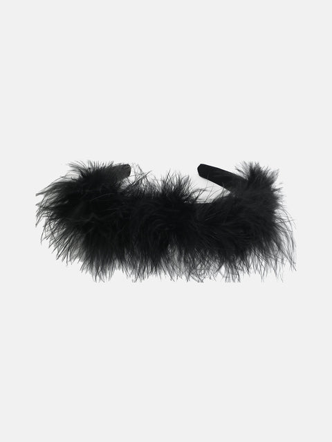 Women's The Gertrude Hairband - Midnight Black