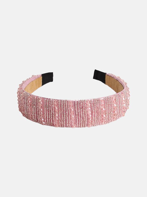 Women's The Regina Hairband - Baby Pink