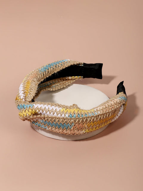 The Bijou Bow Hairband - Antique Gold-SOHIBD6120