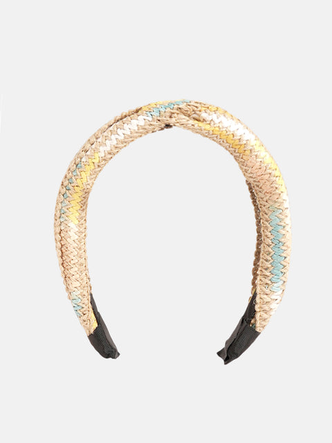 The Bijou Bow Hairband - Antique Gold-SOHIBD6120