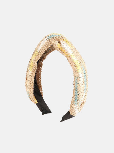 The Bijou Bow Hairband - Antique Gold-SOHIBD6120