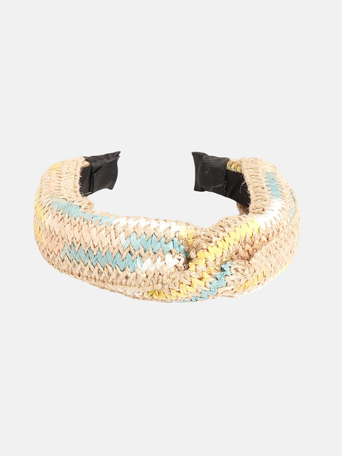 The Bijou Bow Hairband - Antique Gold-SOHIBD6120