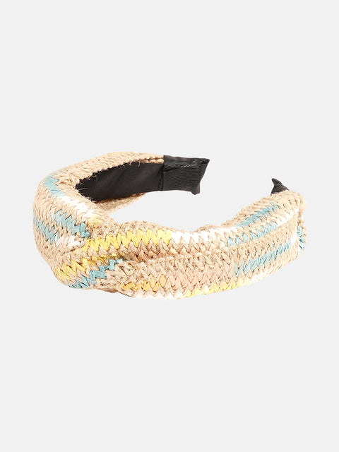 The Bijou Bow Hairband - Antique Gold-SOHIBD6120