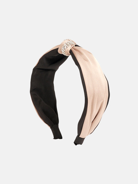 The Bijou Bow Hairband - Antique Gold-SOHIBD6120