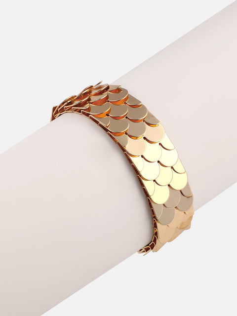 The Python Cuff Bracelet - California Gold-SOHIBR6195