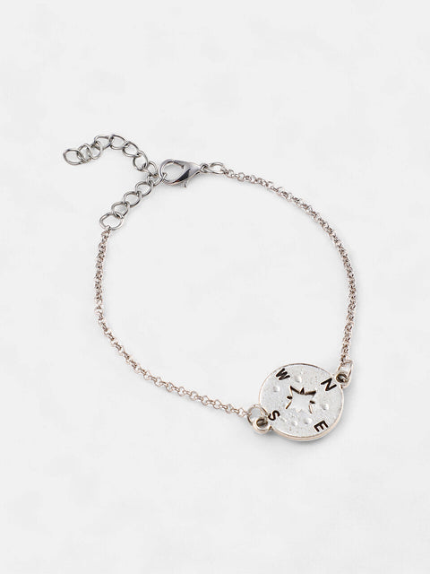 The Sailor's Multi-Layer Bracelet - Metallic Silver-SOHIBR6200