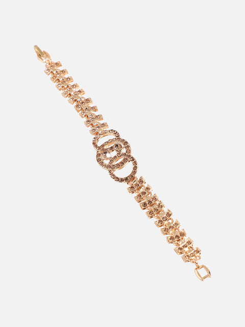 Gold-Plated Wraparound Bracelet