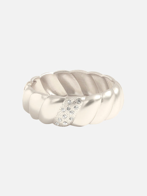 Silver-Plated Cuff Bracelet