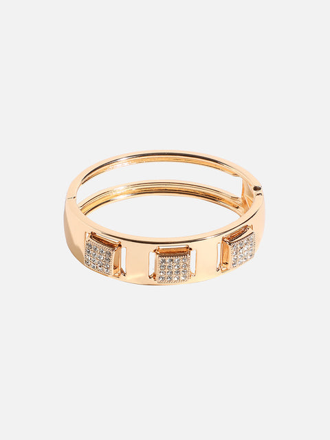 Gold-Plated Kada Bracelet