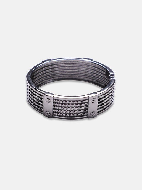 Silver-Plated Cuff Bracelet