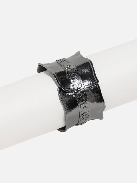 Silver-Plated Cuff Bracelet