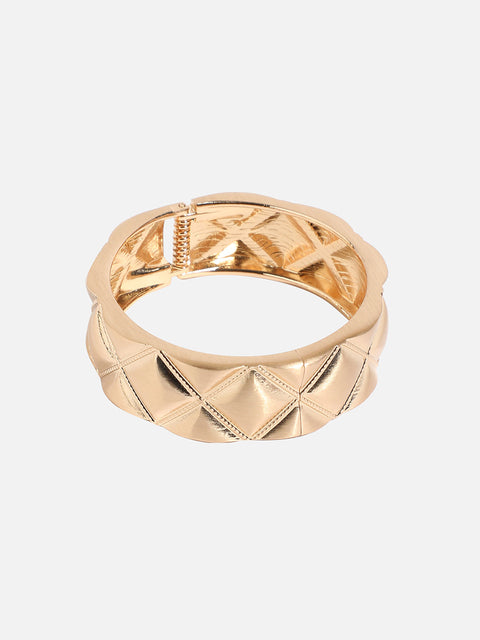 Gold-Plated Cuff Bracelet