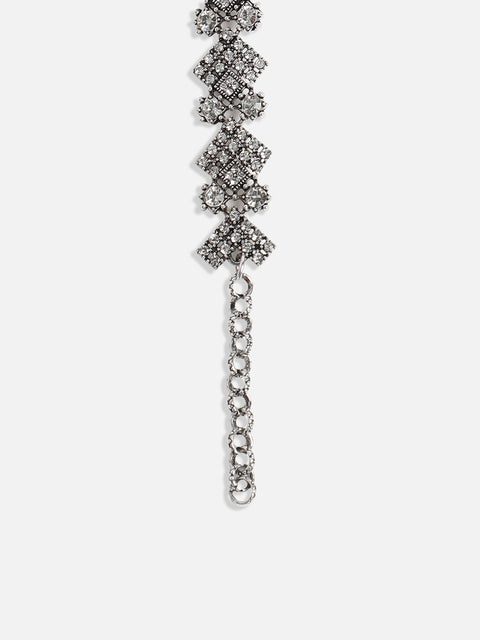 Silver Plated Charm Bracelet