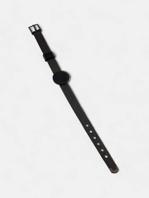 The Montre Statement Bracelet - Onyx Black-SOHIBR8819