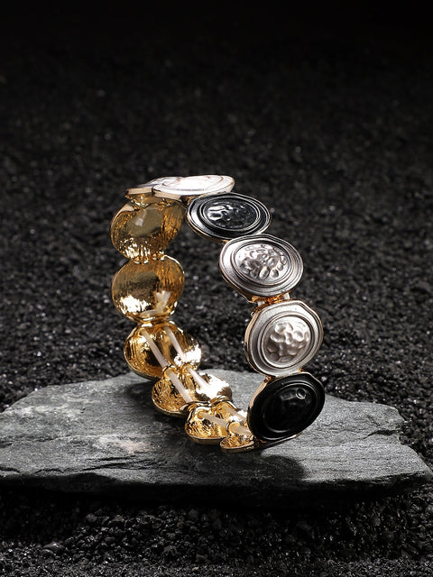 Gold-Plated Kada Bracelet