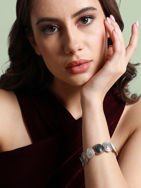 Gold-Plated Kada Bracelet