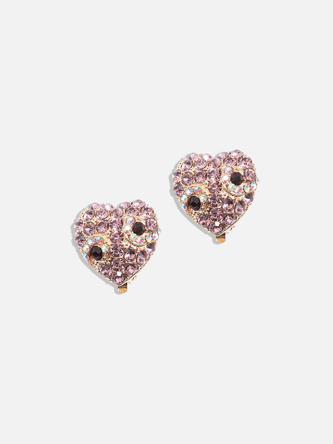 Gold-Plated Contemporary Studs Earrings