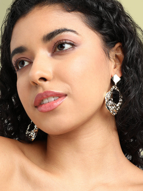 Contemporary Drop Earrings