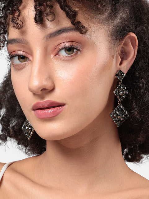 Contemporary Drop Earrings