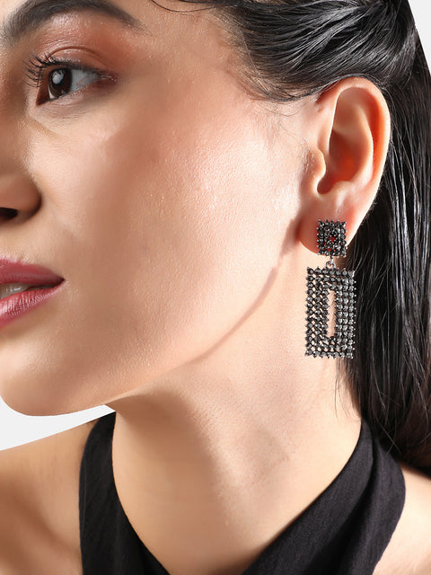 Contemporary Drop Earrings