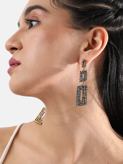 Contemporary Drop Earrings