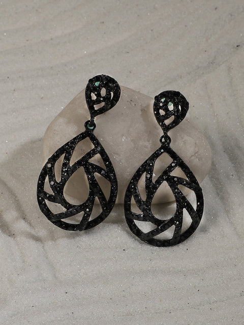Contemporary Artificial Stones Drop Earrings