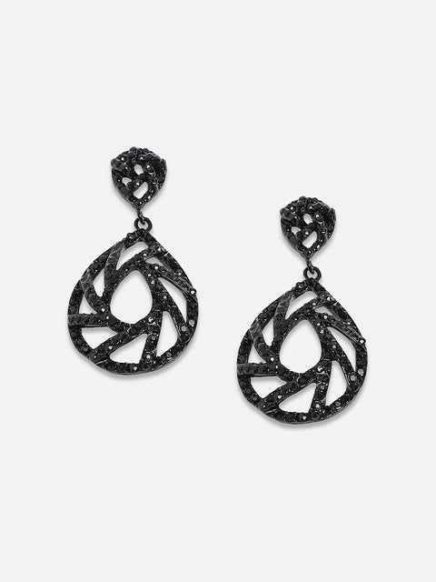 Contemporary Artificial Stones Drop Earrings