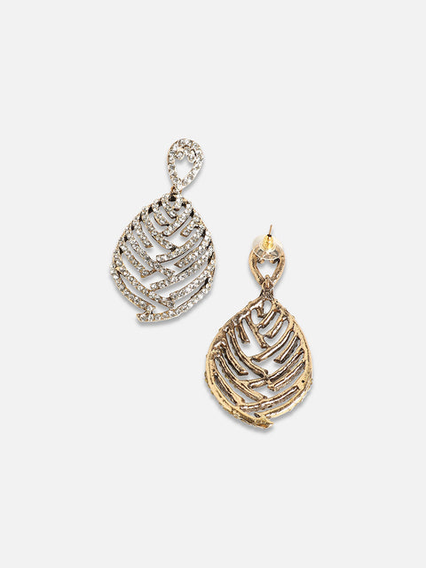 Gold Plated Drop Earrings