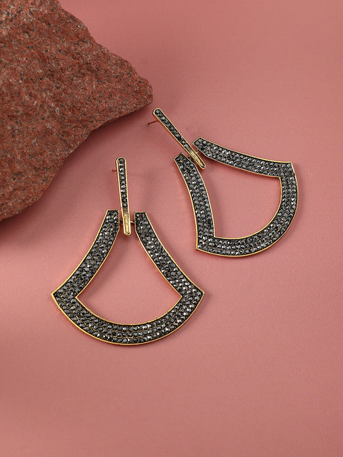 Gold Plated Drop Earrings
