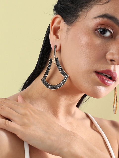 Gold Plated Drop Earrings