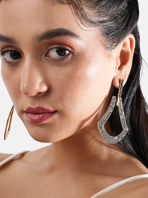 Gold Plated Drop Earrings