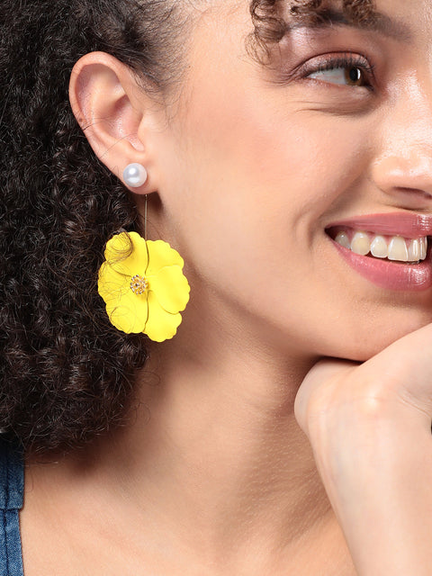 Contemporary Drop Earrings