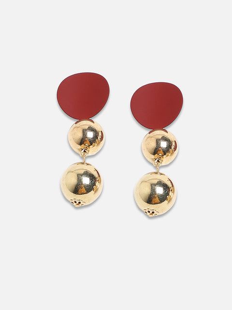 Contemporary Drop Earrings