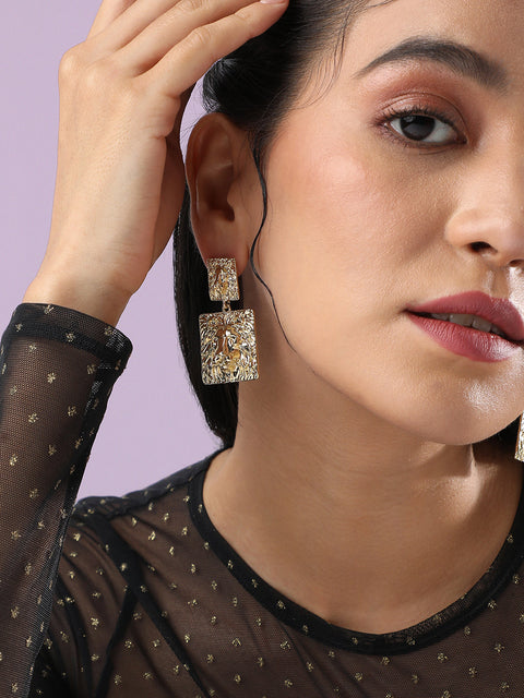 Contemporary Jhumkas Earrings