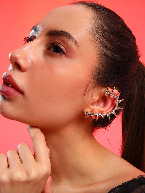 Contemporary Ear Cuff Earrings