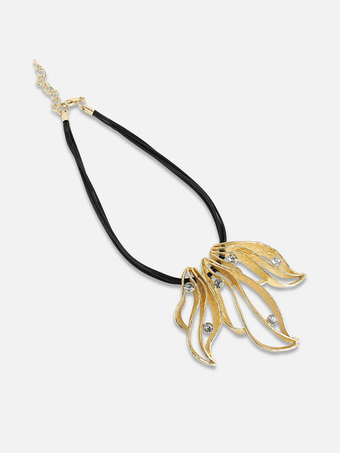 Gold-Plated Statement Necklace