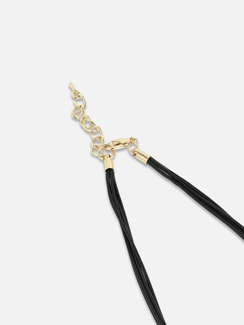 Gold-Plated Statement Necklace