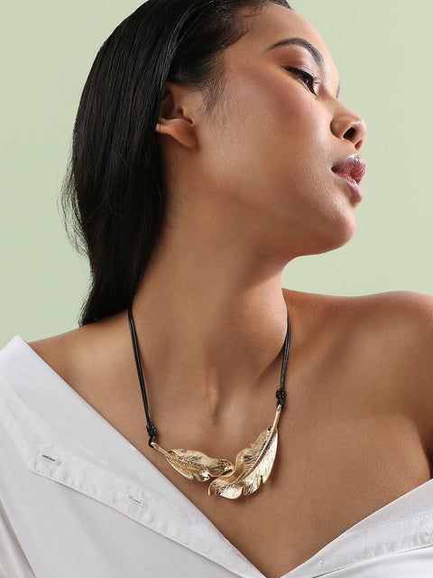 Alloy Gold-Plated Minimal Necklace