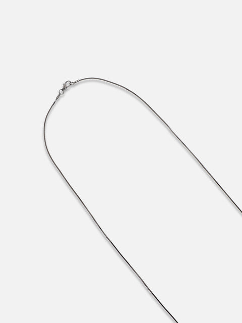 Silver Plated Chain with Pendant
